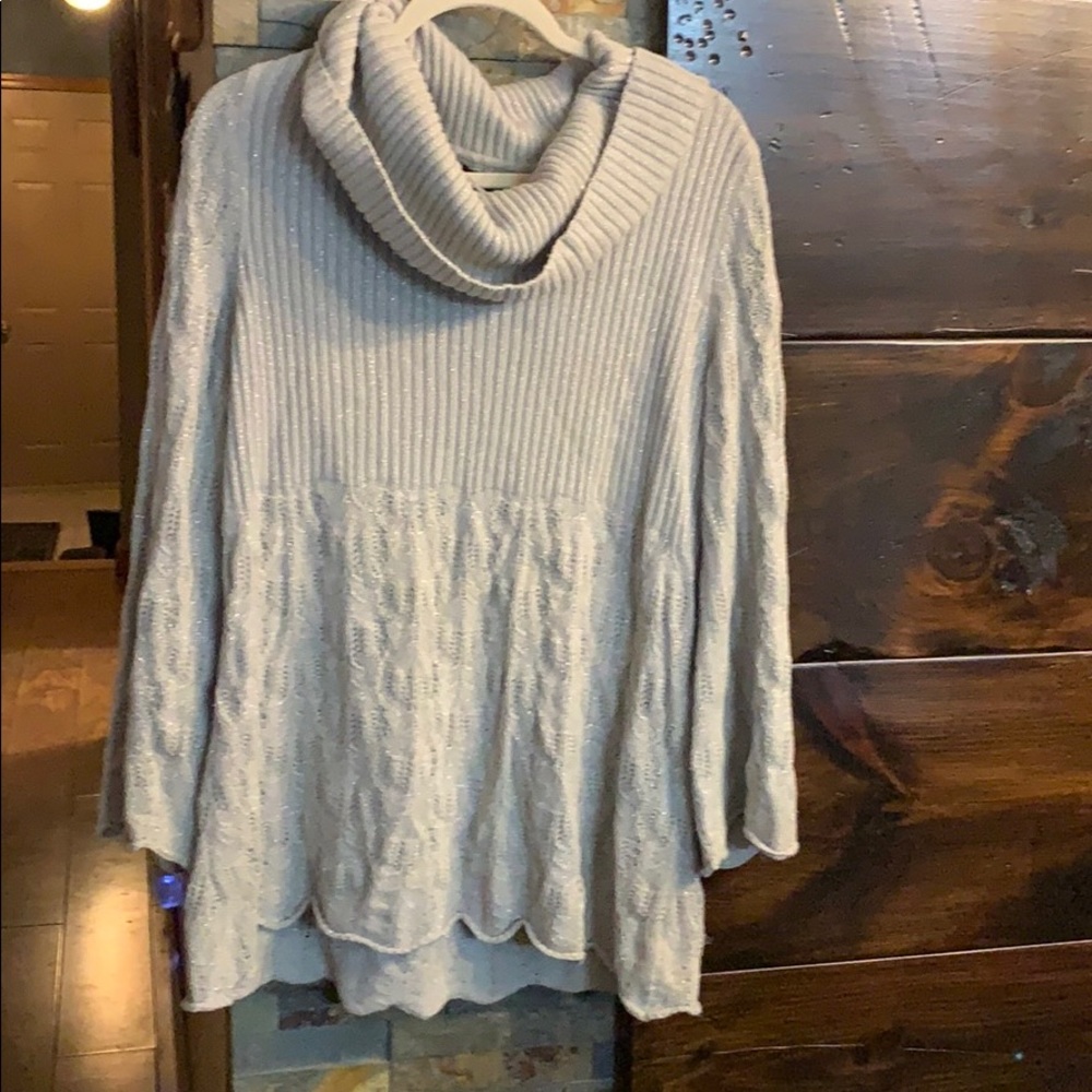 Cowl neck sweater (2 available, will split)